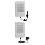 Essential Kit for the Amazon Kindle 2 / DX - includes Car and Wall Charger with Rapid Charge Technology 