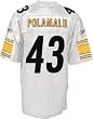 Troy Polamalu Youth Jersey: Reebok White Replica #43 Pittsburgh Steelers Jersey