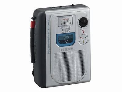 Aiwa TP-VS615 Diktiergerät silber/anthrazit