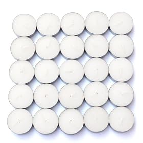 100 Count Vanilla Scented Tealight Candles