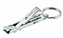 True Utility TU36 SlimClips Stainless Steel Nail Clippers for Key Ring