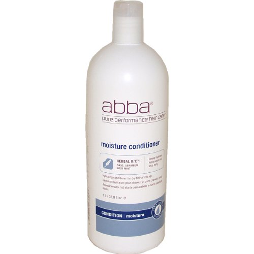 Pure Moisture Conditioner By ABBA for Unisex, 33.8 Ounce