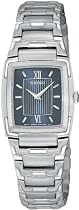 Women's Blue Dial Stainless Dress Watch by Seiko