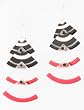 Earrings: Four Piece Drop