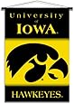 NCAA Iowa Hawkeyes Indoor Banner Scroll