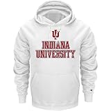 Indiana Hoosiers White Champion Powerblend® Hood