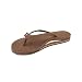 Apparel : Womens Hemp Double Stack Narrow Strap Brown X-Large (8.5 - 9.5)