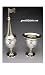 Quilted Design Silver Plated Spice Tower and Havdalah Holder Havdalah Set