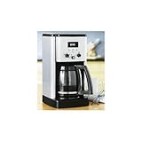 Cuisinart Brew Central 12-cup Porgrammable Coffeemaker + Permanent gold-tone filter and charcoal water filter
