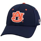 The Game Auburn Tigers Navy Blue A-Flex Gametek II Hat
