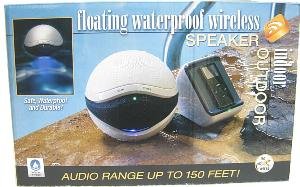 Pool Jam Waterproof iPod Ready Wireless Speaker Set