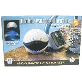 FLOATING Wireless WATERPROOF Pool music Speaker Ipod