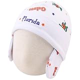 New Era Florida Gators Infant White Ski Knit Baby Beanie