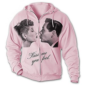 I Love Lucy Kiss Me You Fool Lucy & Ricky Hoodie Sweatshirt