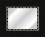 Review ArtToFrames  / 16x20 / 16 x 20 Mirror Frame Black Slope w/ Silver Diamond Lip .. 4'' wide