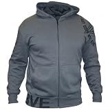 TapouT Iconic Full Zip Fleece Hoodie [Grey]