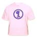 The Dinosaur Says Rawr - Youth Light-Pink-T-Shirt Large(14-16)