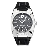 Bvlgari EGW35C5GLD Ergon Gray Dial Alligator-Croc Automatic Ladies Watch by Bvlgari