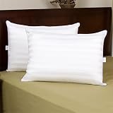 Set of 2 500TC Memory Foam & Down Alt. Pillows