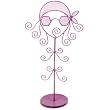 Jewelry Stand Holder Organizer Necklaces Bracelets Rings Stylish Girl Purple