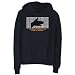 Hoodie Womens Navy Blue " My best friend is a Cesky Terrier " Dogs