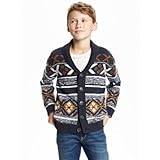 オールドネイビー OLD NAVY/ フェアアイルショール-カラーカーディガン ネイビー フェアアイル トップスカーディガン XS【並行輸入】