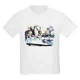 Alice In Wonderland Mad Tea Party Kids Light T-Shi