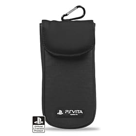 Officially Licensed 4Gamers Clean 'n' Protect Pouch - Black (PlayStation Vita)