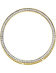 0.50CTW DIAMOND CIRCLE PENDANT
