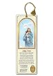 Religious Tassel Bookmark - Paradise - Laminated with Gold Foil Embossed Medal Design - Appropriate Prayer Included