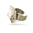 Sterling Silver Texture Ring with Snakeskin Patterns#7509 SR OLR