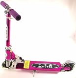 New Purple Kick Scooter w/LED lighted Wheels