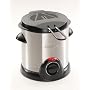 Presto 05471 1000-Watt 1-Liter Stainless-Steel Electric Deep Fryer