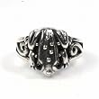 Sterling Silver Ring - Frog - Size: 6-10