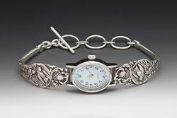 Silver Spoon Sterling Silver Patricia Ladies MOP Watch Unique