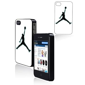 Iphonejordan Case on Amazon Com  Nike Air Jordan Blue   Iphone 4 Iphone 4s Hard Shell Case