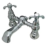 Kingston Brass CC1134T1 English Heritage Leg Tub Filler, Polished Chrome [並行輸入品]