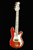 Electric Bass Guitar Pin - Red - B001IM428A