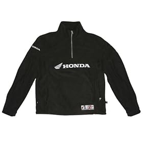 Joe Rocket Honda Casual Mens Fleece Jacket Black XL