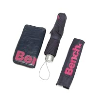 Bench Ladies Purse and Umbrella Brolly Gift Set - Flemengo Navy Pink