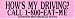 HOW'S MY DRIVING? CALL 1-800-EAT-ME decal bumper sticker