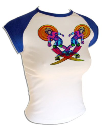 Vintage 70's Longboard Skateboard Authentic Vision Sims style Skate T-Shirt NOS