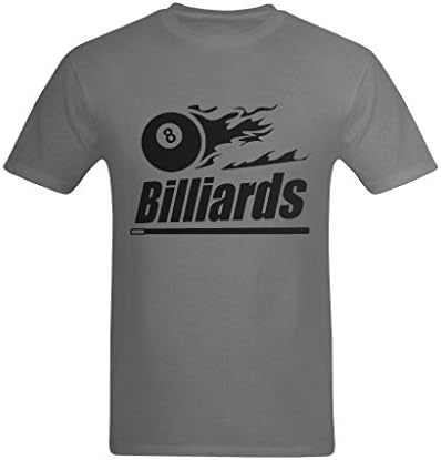 Vecistry Men's Billiards Stickers Hobbies Sports T-shirt Size L