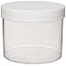 Dynalon Polystyrene Clear Lab Jar with Screw Closure
