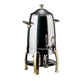 Odin 3 Gallon Coffee Urn with Brass Plated Legs
