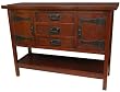 Best Price Deal Quality - 43" Japanese Design Tansu Style Small Buffet Credenza Console Cabinet