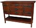 Best Price Deal Quality - 43" Japanese Design Tansu Style Small Buffet Credenza Console Cabinet