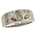 Mens Fancy Cut White / Champagne Diamond Ring 1.00cttw