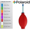 Polaroid Super Blower in Violet: Cleaning Tool for Digital Cameras, Camcorders, & SLR Lens