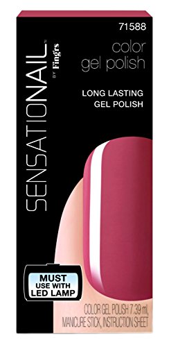 Sensationail Gel Color Nail Polish Tropical Punch 73004